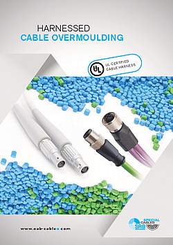 Sobremoldeado de cables montados
