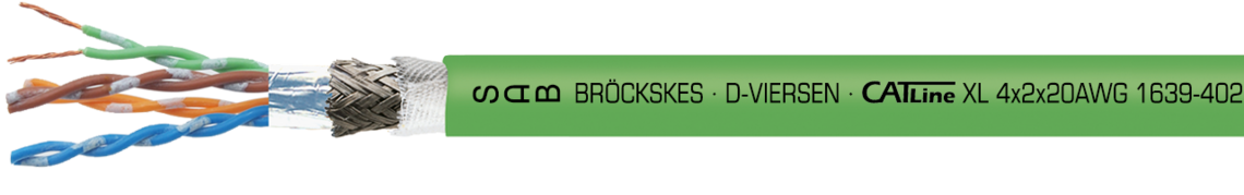 Ejemplo de marcatura: 
SAB BRÖCKSKES · D-VIERSEN · CATLine XL 4x2x20AWG  1639-4020 UL AWM Style 20549 80°C 300V CSA AWM I/II A/B 80°C 300V FT2 CE