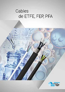 Cables de ETFE, FEP, PFA
