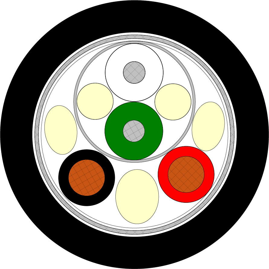 Cable para conexión entre ordenadores y dispositivos externos