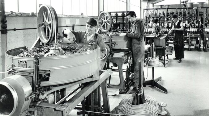  Los inicios de la producción de cable.